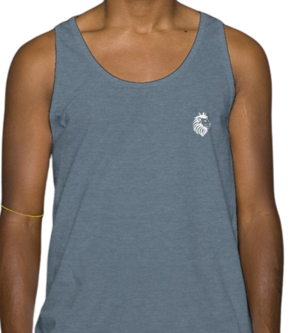 Ten Commandment JCIK Tank Top - Heather Slate Grey