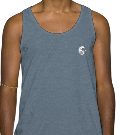 Ten Commandment JCIK Tank Top - Heather Slate Grey